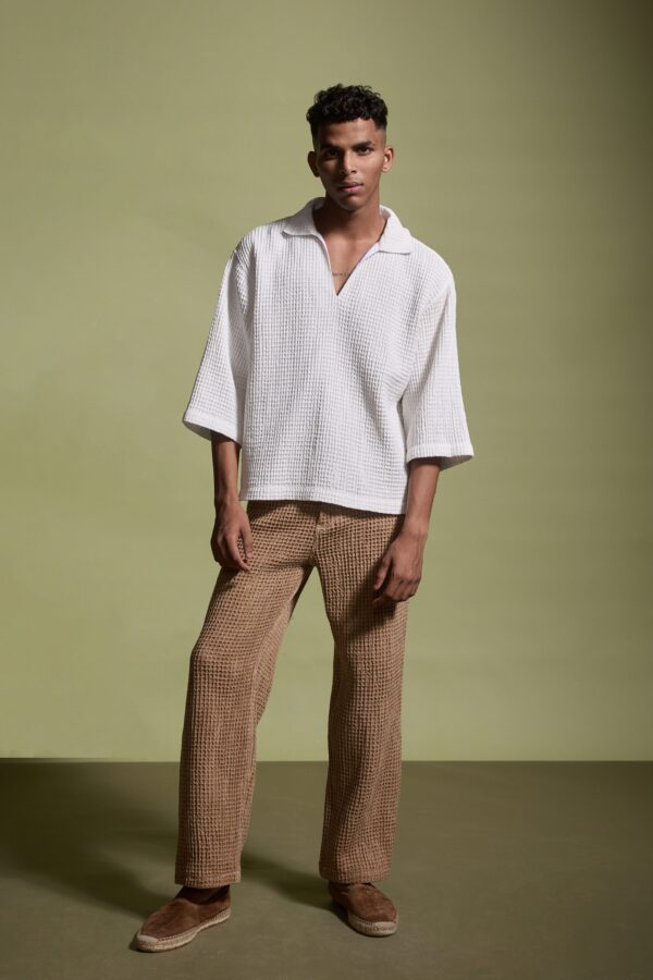 Waffle Popover Shirt - Image 19