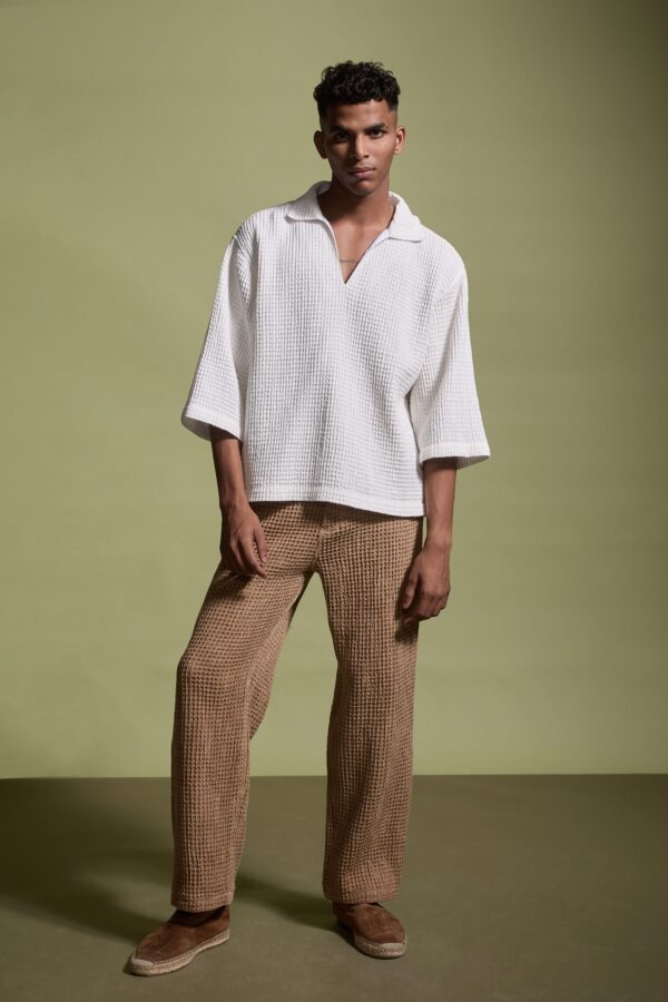 Waffle Popover Shirt - Image 20