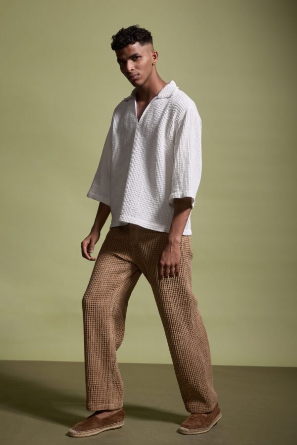Waffle Popover Shirt - Image 22