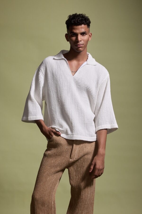 Waffle Popover Shirt - Image 15