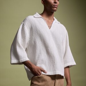 Waffle Popover Shirt
