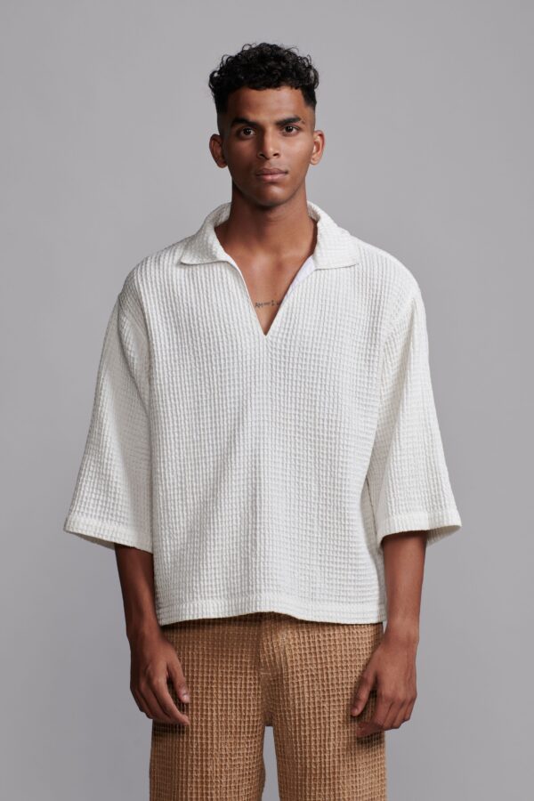 Waffle Popover Shirt - Image 23