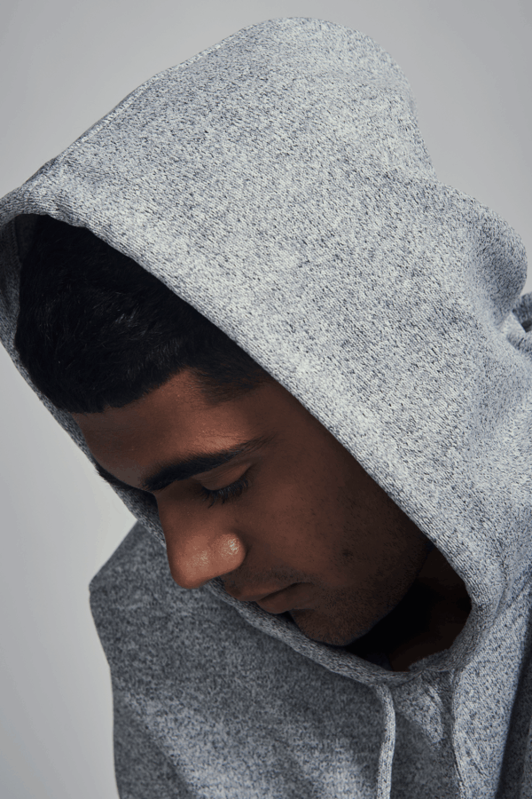 Uneven Hem Hoodie - Image 2