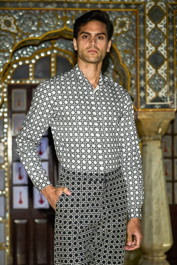 Rattan Embroidered Shirt and Pant - Image 5