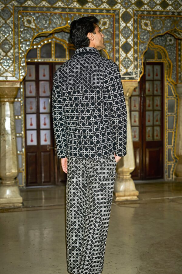 Rattan Embroidered Jacket and Pant - Image 2