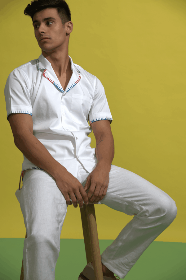 Blanket Stitch Shirt - Image 10