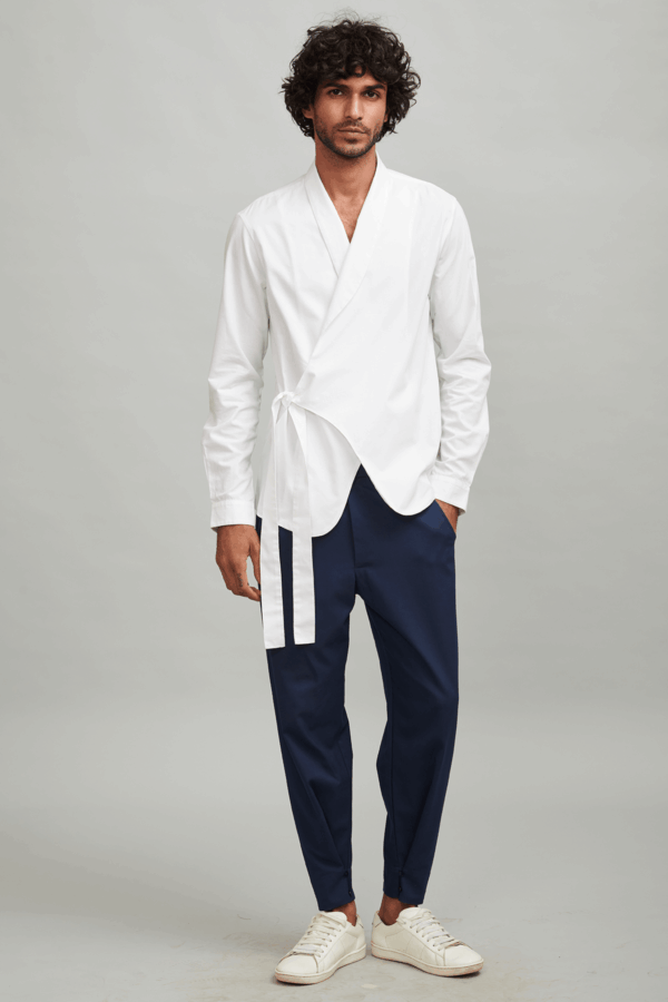 Side Tie Shirt - Image 4