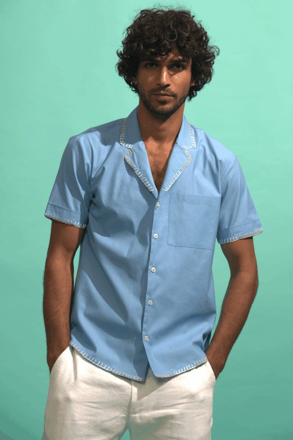 Blanket Stitch Shirt - Image 2