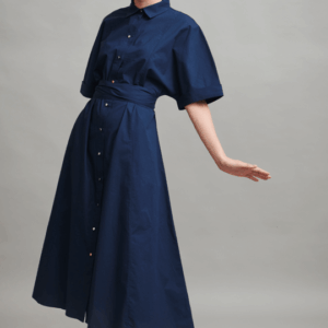 A-Line Poplin Dress
