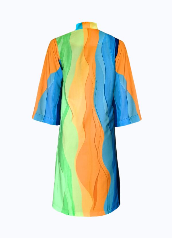 Watercolour Printed Pant Set - Image 10