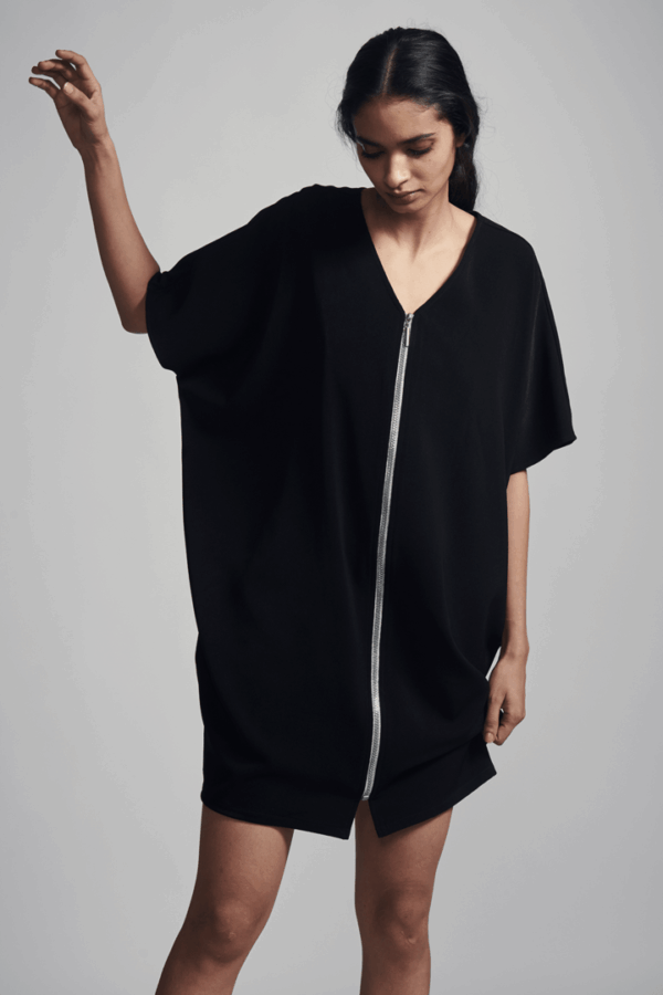 Front Zip Dress - Image 2