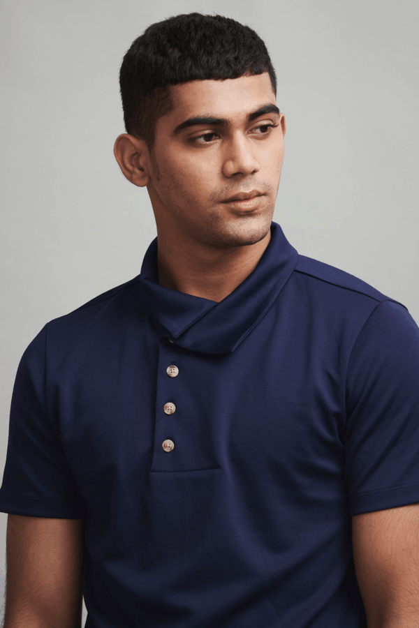 Off Center Placket Polo - Image 28
