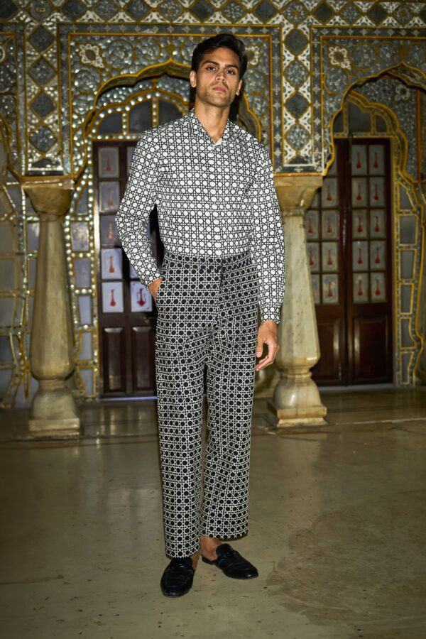 Rattan Embroidered Shirt and Pant - Image 4