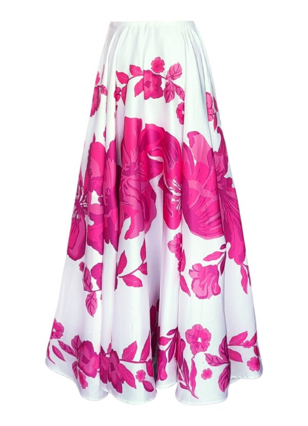 Floral Maxi Skirt - Image 3
