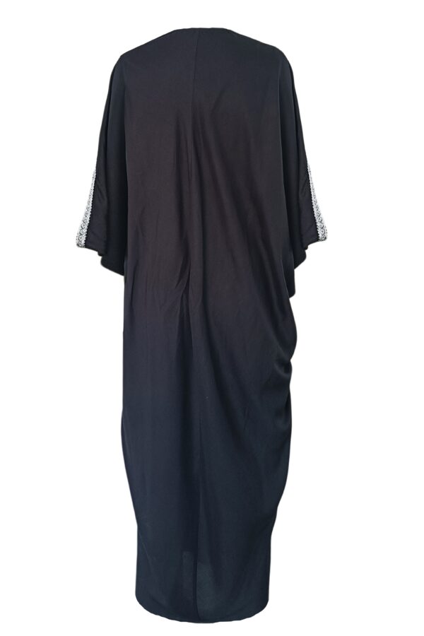 Embroidered Bib Kaftan - Image 3
