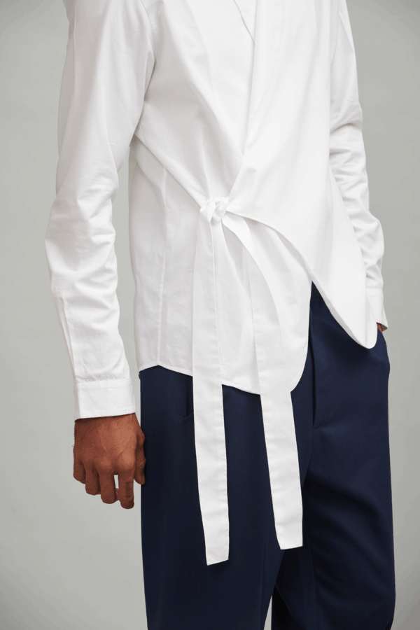 Side Tie Shirt - Image 5