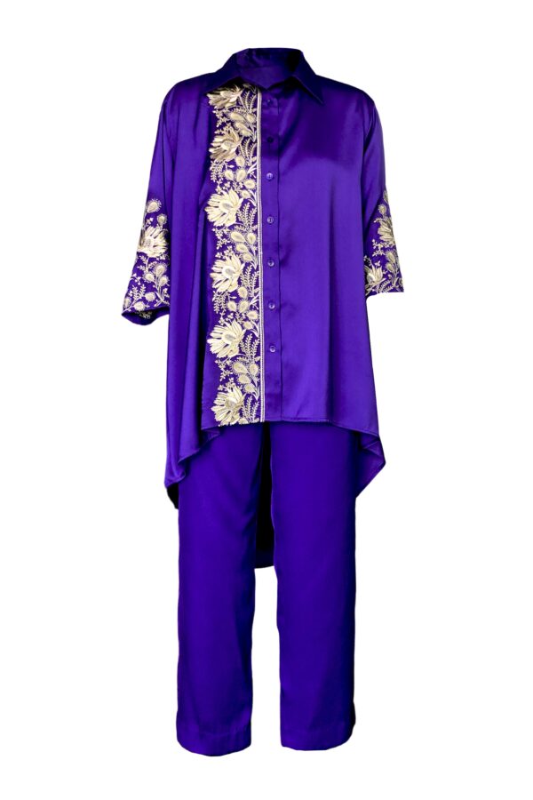 Asymmetric Embroidered Set - Image 5