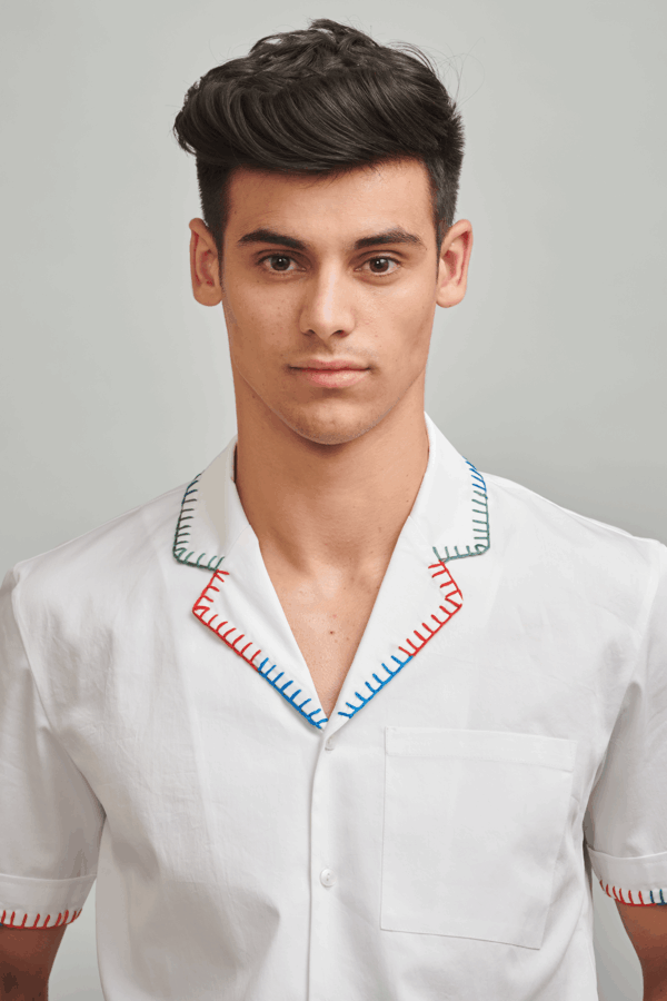 Blanket Stitch Shirt - Image 14