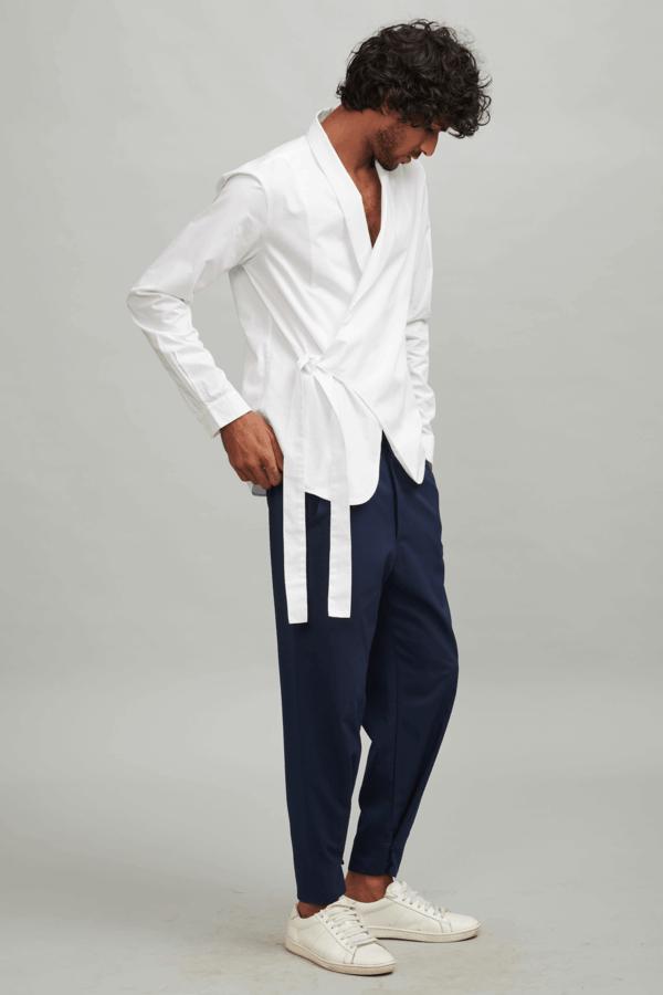 Side Tie Shirt - Image 7