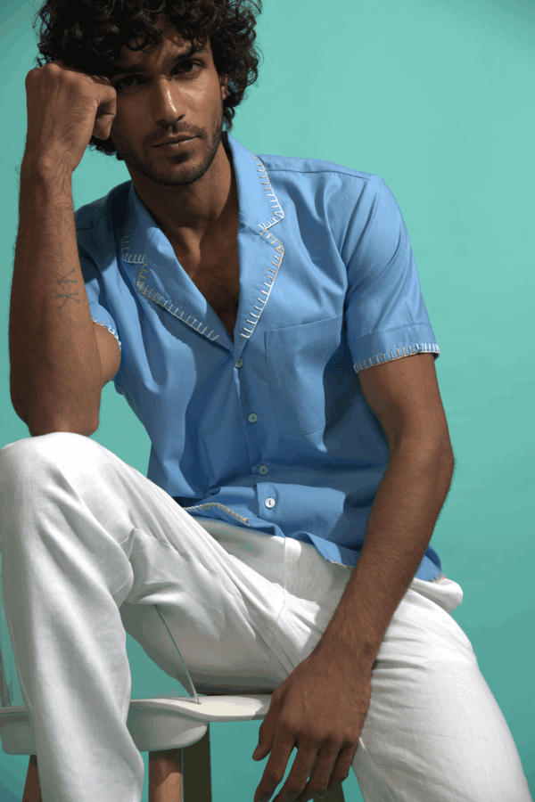 Blanket Stitch Shirt - Image 9