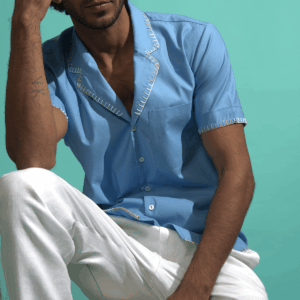 Blanket Stitch Shirt