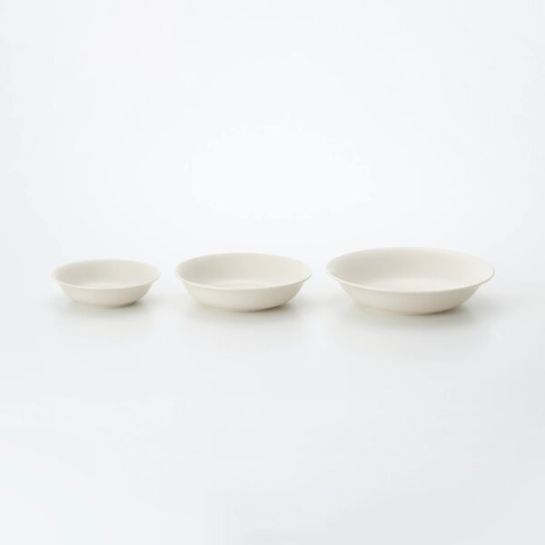 Beige Porcelain Deep Dish - Image 7