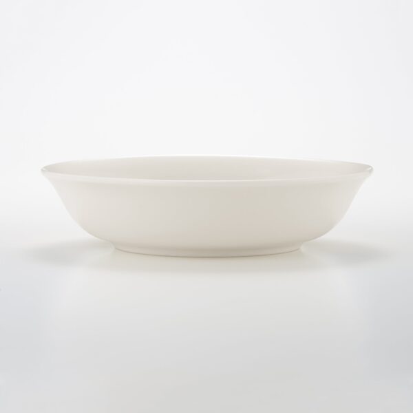Beige Porcelain Deep Dish - Image 9