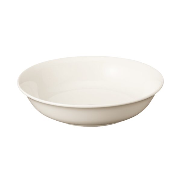 Beige Porcelain Deep Dish - Image 8