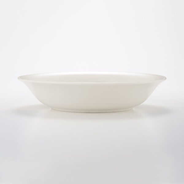 Beige Porcelain Deep Dish - Image 15