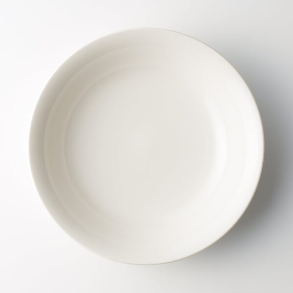 Beige Porcelain Deep Dish - Image 16