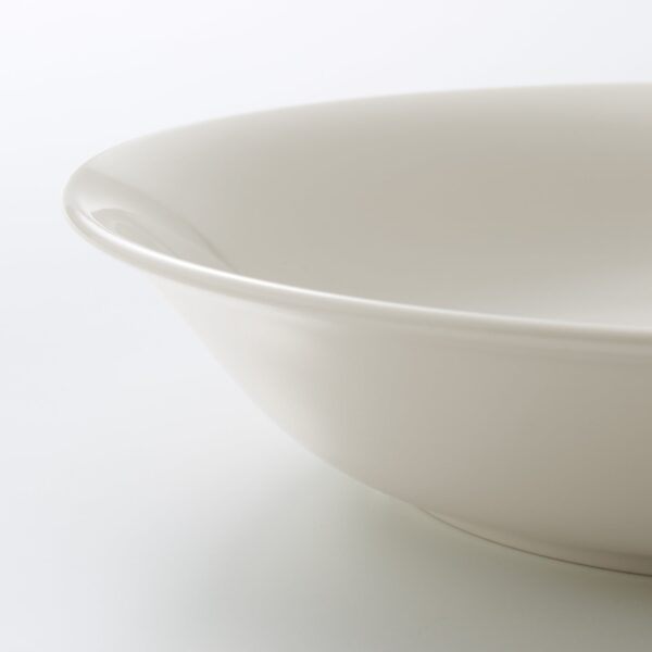 Beige Porcelain Deep Dish - Image 18