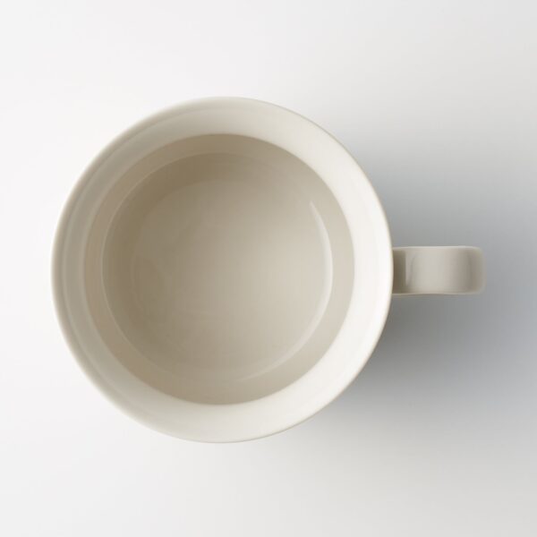 Beige Porcelain Cup - Image 3