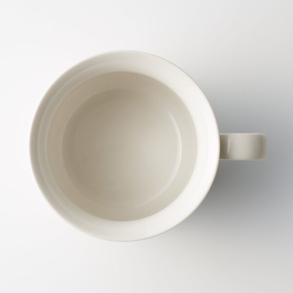 Beige Porcelain Cup - Image 10