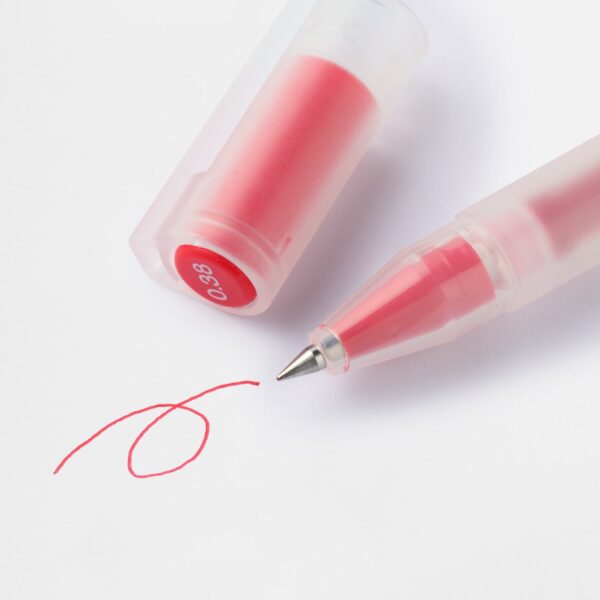 Gel Ink Cap Type Ballpoint Pen 0.38mm - Image 2