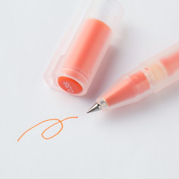 Gel Ink Cap Type Ballpoint Pen 0.38mm - Image 6