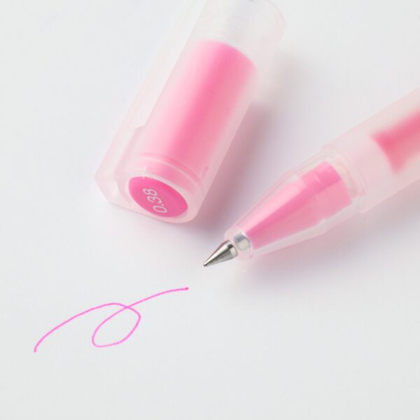 Gel Ink Cap Type Ballpoint Pen 0.38mm - Image 14