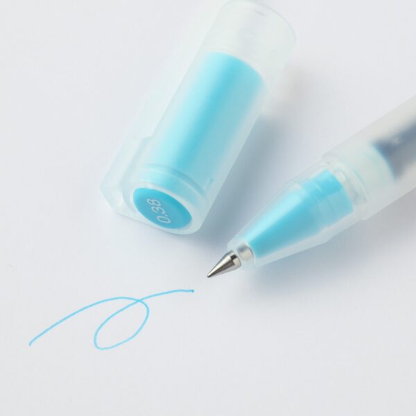 Gel Ink Cap Type Ballpoint Pen 0.38mm - Image 18