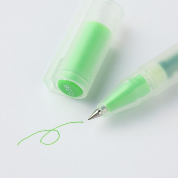 Gel Ink Cap Type Ballpoint Pen 0.38mm - Image 8