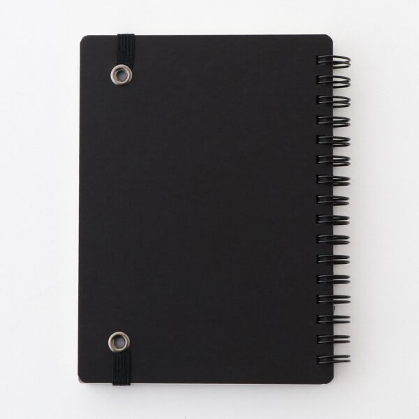 Double Ringed Ruled Notebook with Strap - Image 10