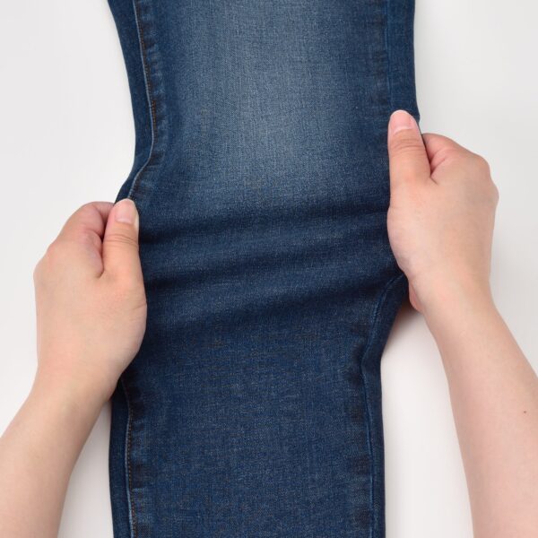 Women Organic Cotton 4 Way Stretch Denim Slim Straight Pant - Image 8