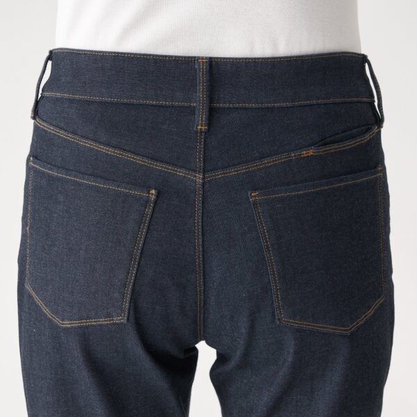 Women Organic Cotton 4 Way Stretch Denim Slim Straight Pant - Image 22