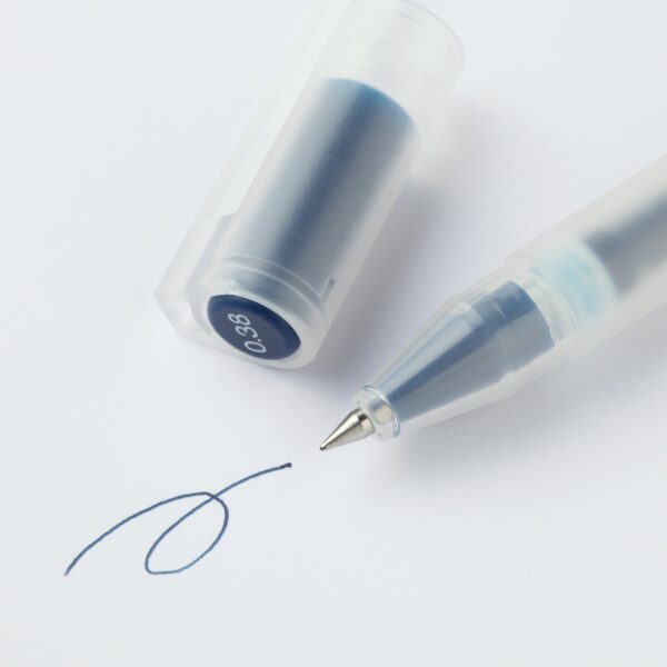 Gel Ink Cap Type Ballpoint Pen 0.38 - 0.5mm 10 Pieces Set - Image 4