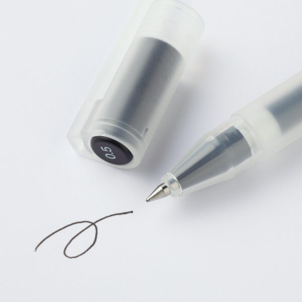 Gel Ink Cap Type Ballpoint Pen 0.5mm 10 Pieces Set - Image 4