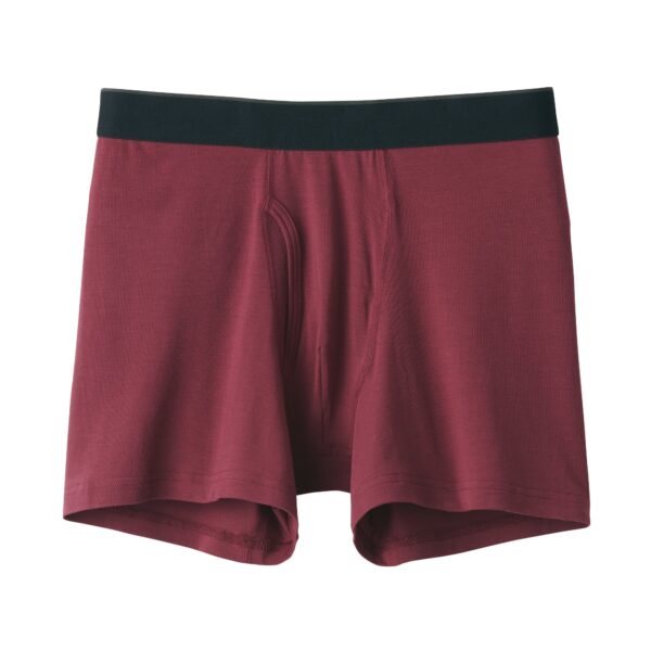 Men's Smooth Front Open Boxer Brief - Image 2
