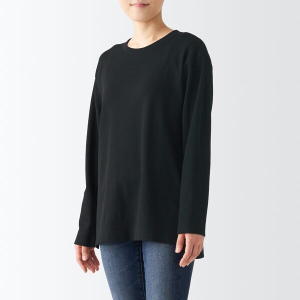 Women's Interlock Long Length L/S T-Shirt - Image 12