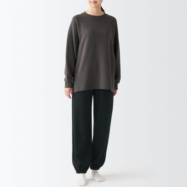 Women's Stretch French Terry Hem Squeezing Pants - Image 14