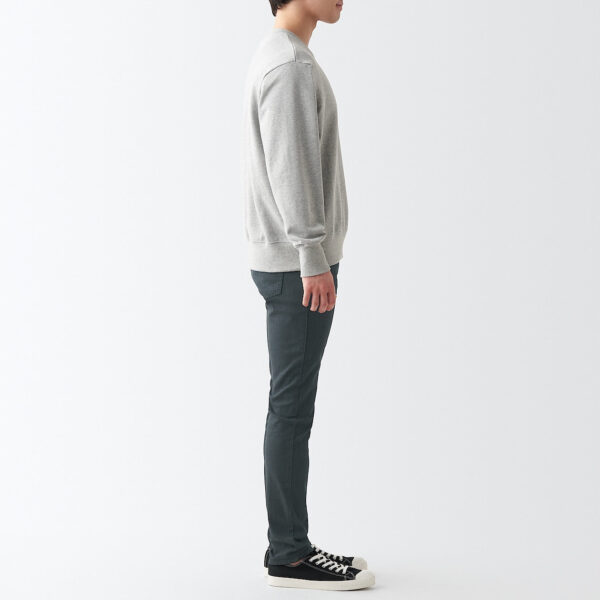 Men's Super Stretch Denim Skinny Pants Charcoal Gray (L 30inch / 76cm) - Image 5