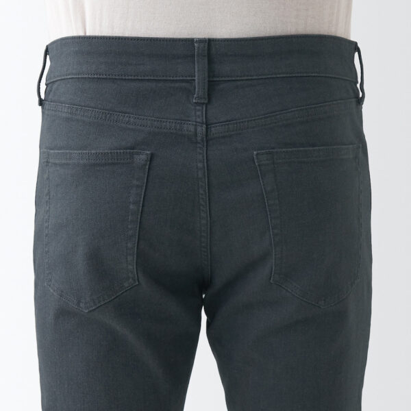 Men's Super Stretch Denim Skinny Pants Charcoal Gray (L 30inch / 76cm) - Image 8
