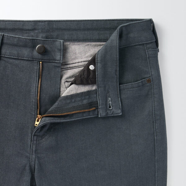Men's Super Stretch Denim Skinny Pants Charcoal Gray (L 30inch / 76cm) - Image 9