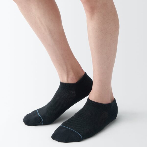 Right Angle Breathable Mesh Sneaker Socks - Image 18